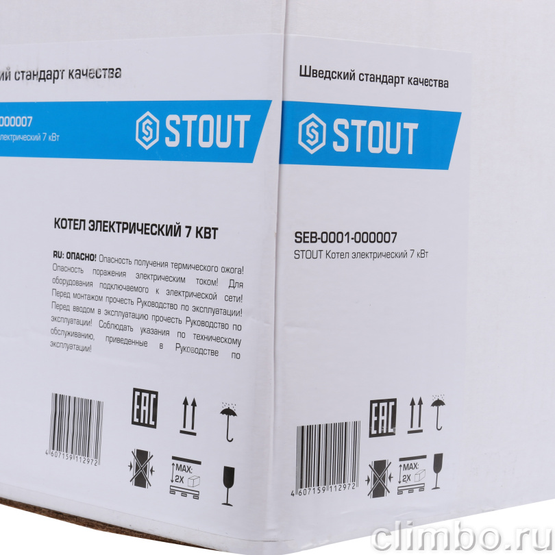 Электрический котел  STOUT 5 кВт — фото товара