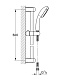 Верхний душ GROHE Rainshower F-series, 1 режим, 254х254 мм, 27271KS0 — фото товара