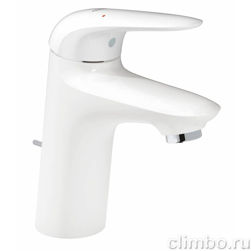 Смеситель для раковины GROHE Eurostyle с энергосберегающей функцией, белая луна (23709LS3) — фото товара