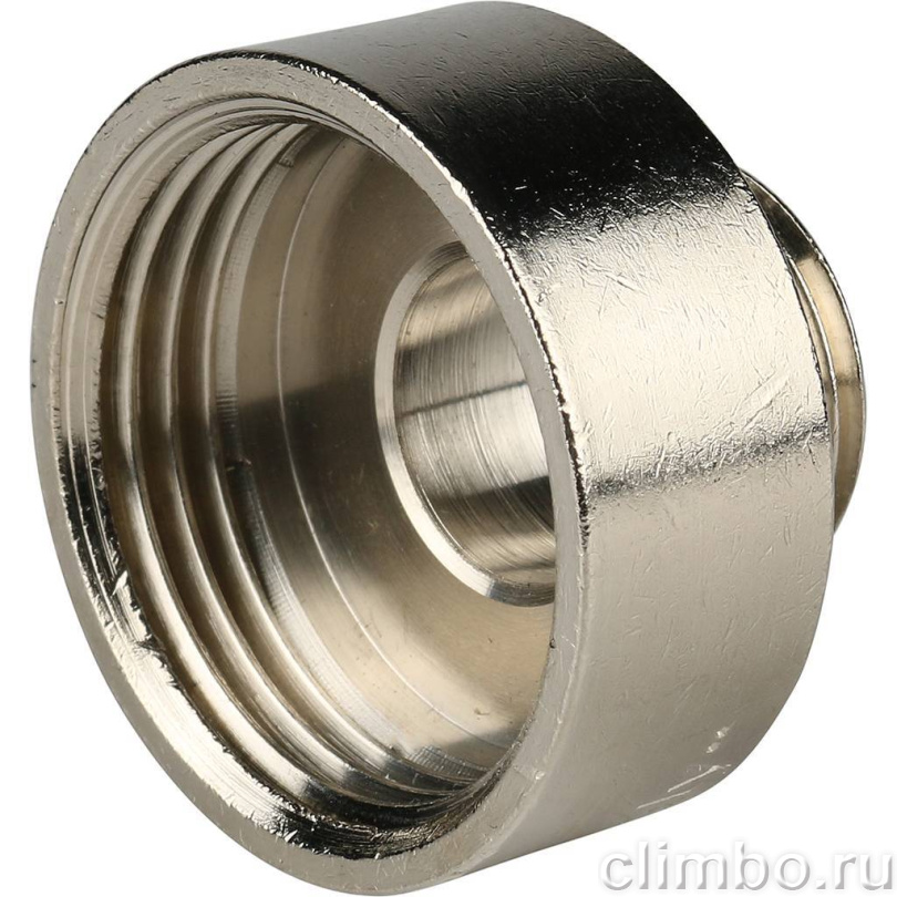 STOUT Переходник ВН никелированный 1X1/2 — фото товара