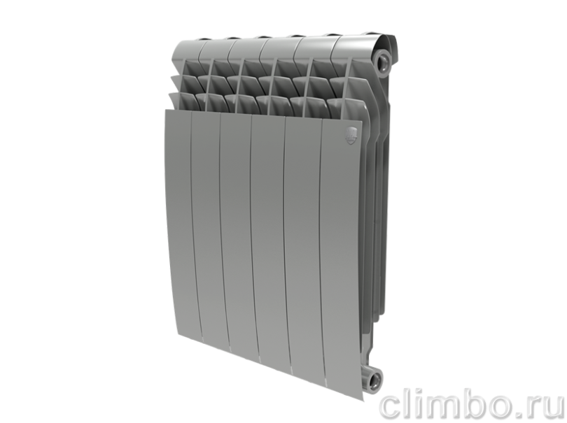 Радиатор Royal Thermo BiLiner 500 Silver Satin - 8 секц. — фото товара