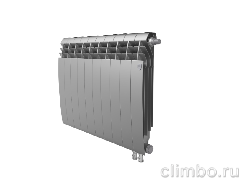 Радиатор Royal Thermo BiLiner 500 /Silver Satin VR - 10 секц. — фото товара