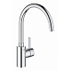 Смеситель для кухни GROHE Eurosmart Cosmopolitan, высокий излив, хром (32843002) — фото товара