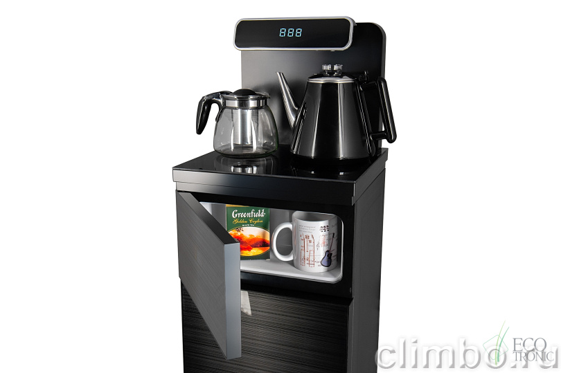 Кулер с чайным столиком Teabar Ecotronic TB10-LNR black — фото товара