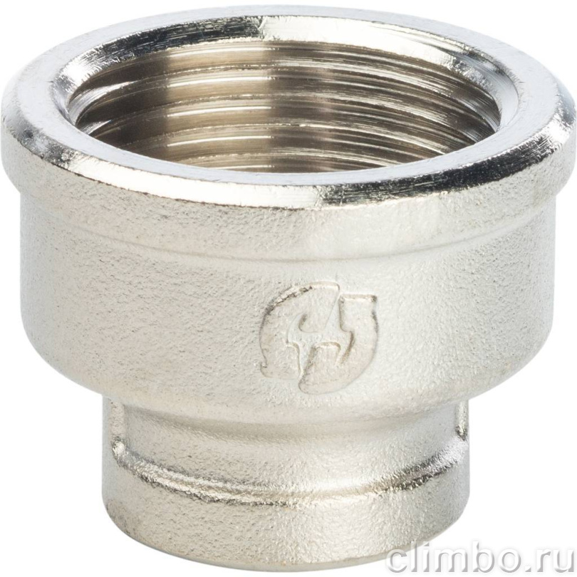 STOUT Муфта ВВ переходная никелированная 1X1/2 — фото товара