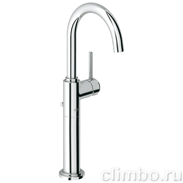 Смеситель для раковины GROHE Atrio C с донным клапаном, свободностоящий, 32647001 — фото товара