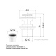 Выпуск для умывальника, Slide, черный, IDDIS, SLIB000i88 — фото товара
