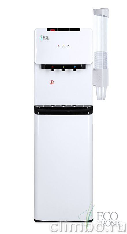 Кулер Ecotronic K41-LXE white-black — фото товара