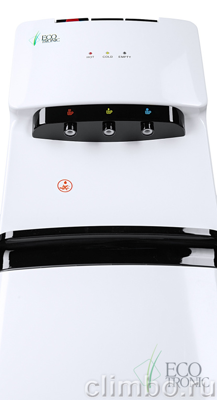 Кулер Ecotronic K41-LXE white-black — фото товара