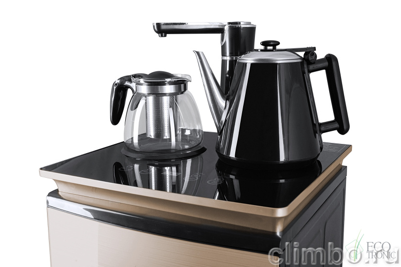 Кулер с чайным столиком Тиабар Ecotronic TB9-LN gold — фото товара