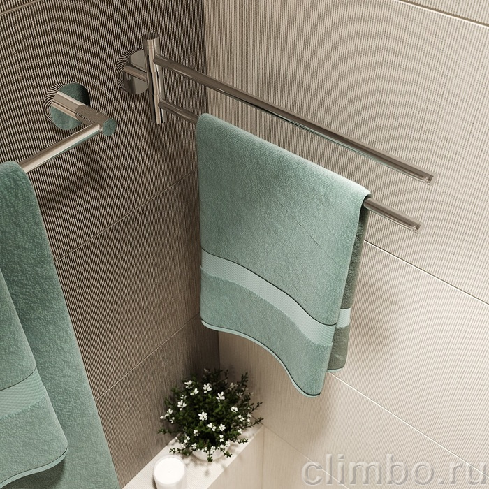 Полотенцесушитель двойной, сплав металлов, Sena, IDDIS, SENSS20i49 — фото товара