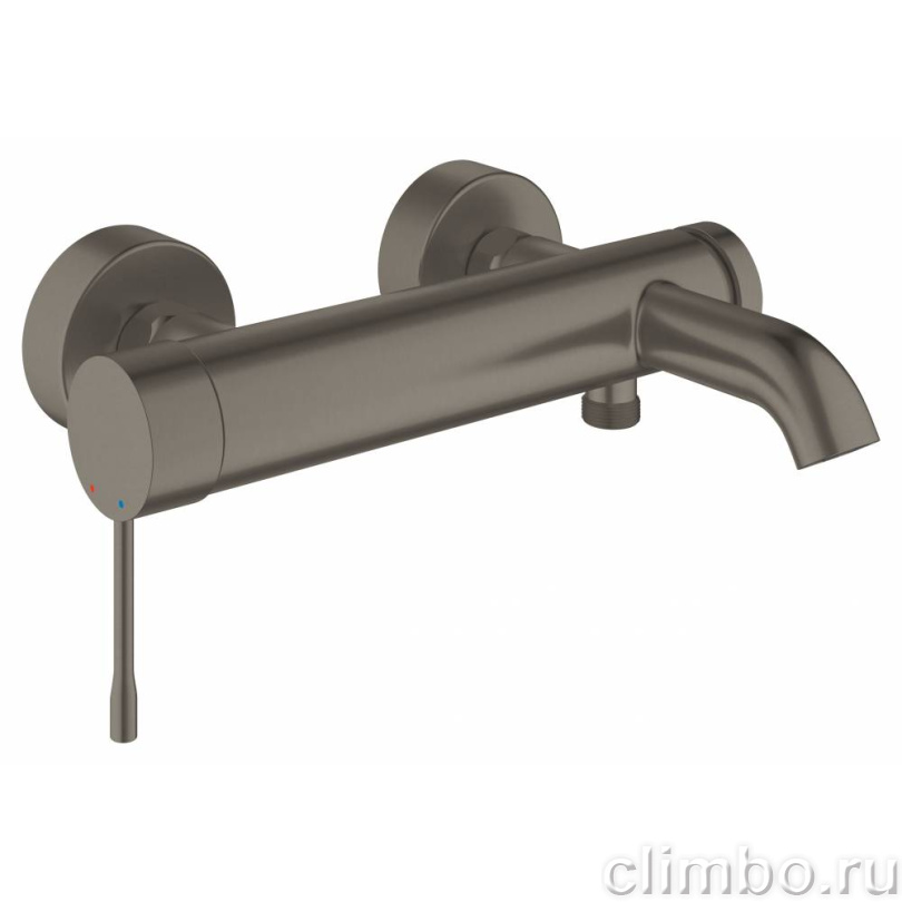 Смеситель для ванны GROHE Essence New, темный графит матовый (33624AL1) — фото товара