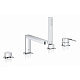 Смеситель для ванны на 4 отверстия GROHE Plus (29307003) — фото товара