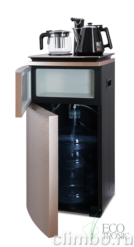 Кулер с чайным столиком Тиабар Ecotronic TB5-LE gold — фото товара