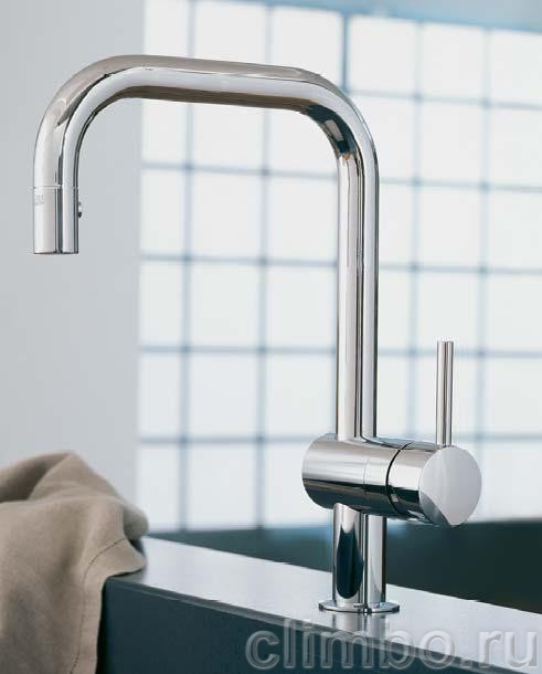 Смеситель для кухни GROHE Minta с U-изливом/лейкой, 32322000 — фото товара