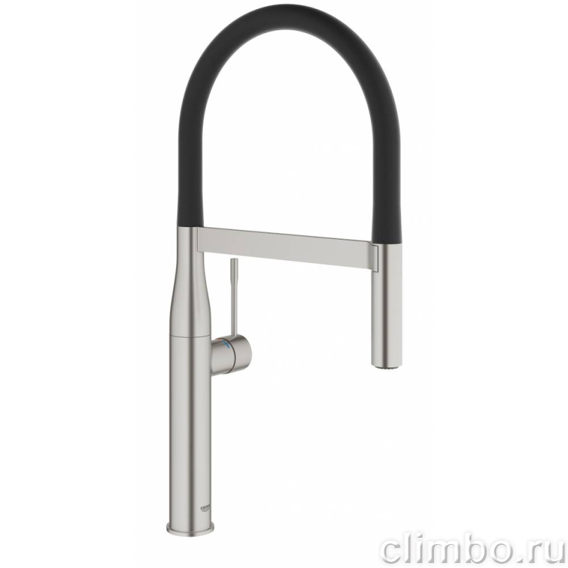 Смеситель для кухни GROHE Essence с профессиональной лейкой, поворотный излив, суперсталь (30294DC0) — фото товара
