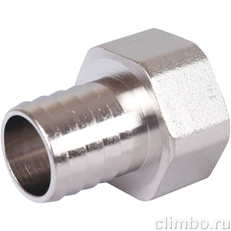STOUT Штуцер ВР никелированный 1"x25 — фото товара