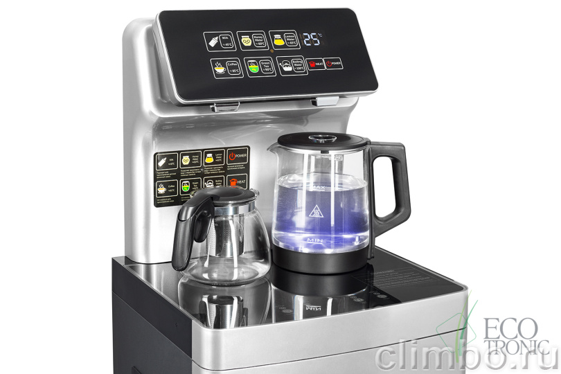 Кулер с чайным столиком Teabar Ecotronic TB15-LER silver — фото товара