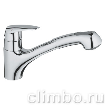 Смеситель для кухни GROHE Eurodisc с выдвижным изливом, 32257001 — фото товара
