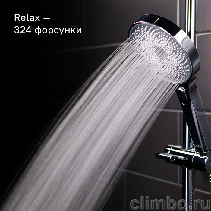 Душевой гарнитур с верхней лейкой, SpaHome, IDDIS, SPA3F0Сi76 — фото товара