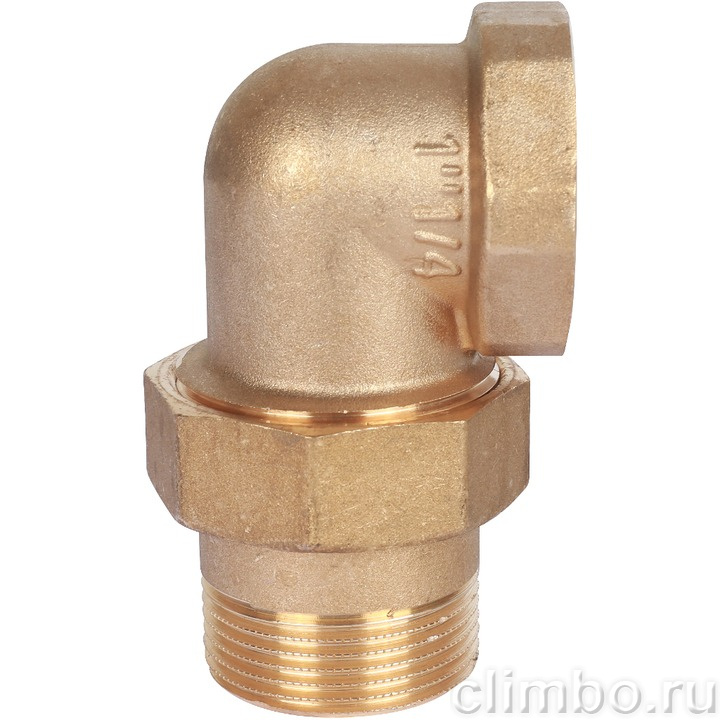 STOUT Угловая американка ВН, уплотнение o-ring кольцо 1"1/4 — фото товара