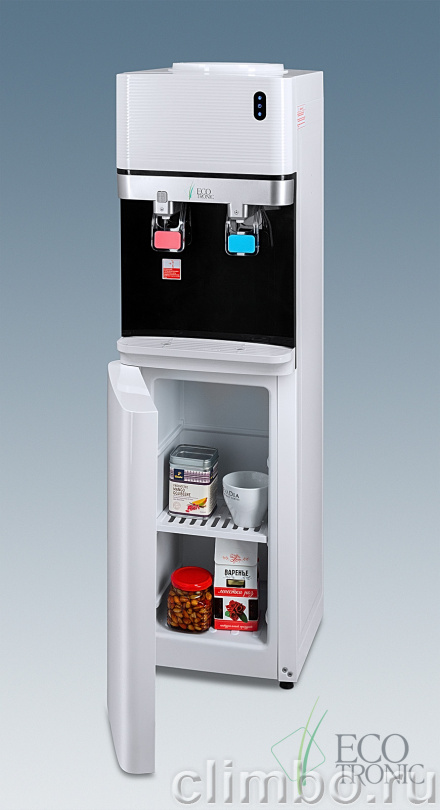 Кулер Ecotronic M41-LCE white-black — фото товара