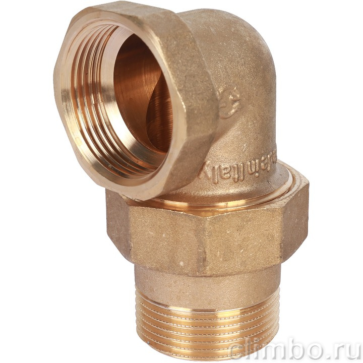 STOUT Угловая американка ВН, уплотнение o-ring кольцо 1"1/4 — фото товара