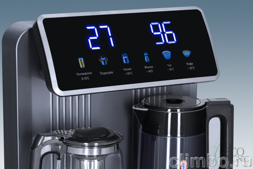 Teabar Ecotronic TB35-LFR dark grey с холодильником — фото товара