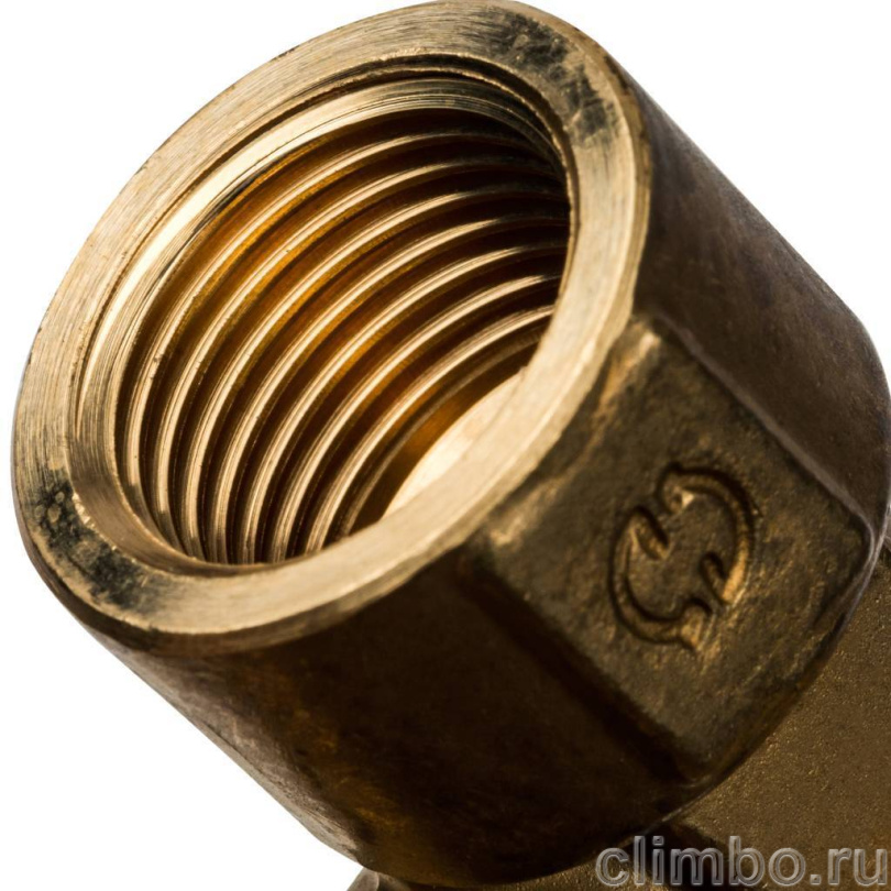 Угольник настенный с креплением (водорозетка) STOUT 16xRp 1/2" — фото товара