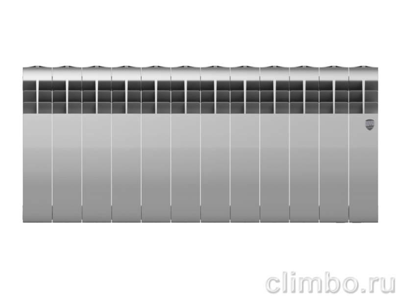 Радиатор Royal Thermo BiLiner 350 /Silver Satin - 12 секц. — фото товара