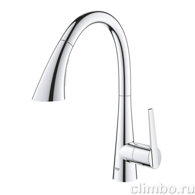 Смеситель для кухни GROHE Zedra New с выдвижной лейкой, хром (32294002) — фото товара