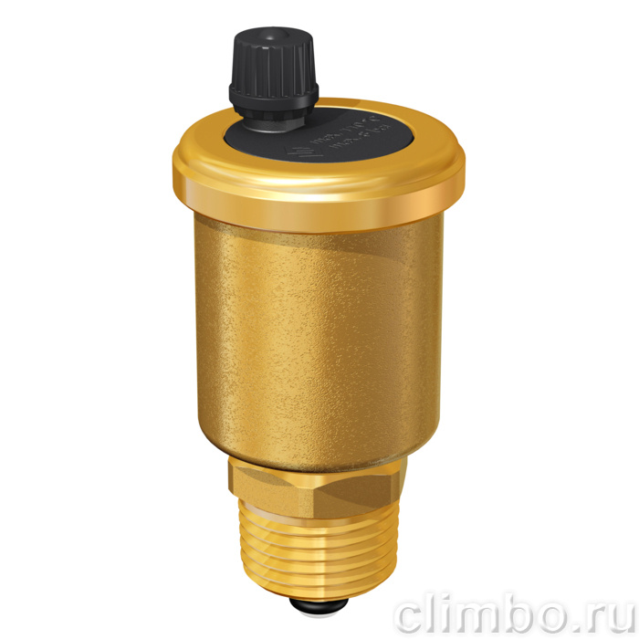 Автоматический воздухоотводчик Flamco Flovent 1/2 с отсечным клапаном — фото, детали конструкции