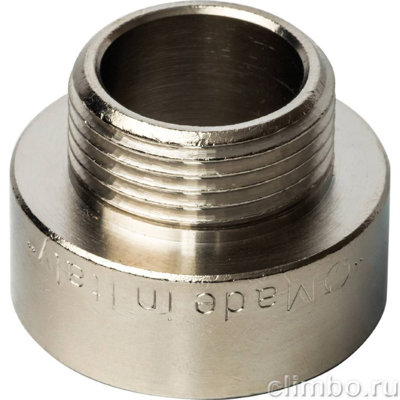STOUT Переходник ВН никелированный 1X3/4 — фото товара