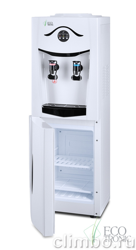 Кулер Ecotronic K21-LF white+black с холодильником — фото товара