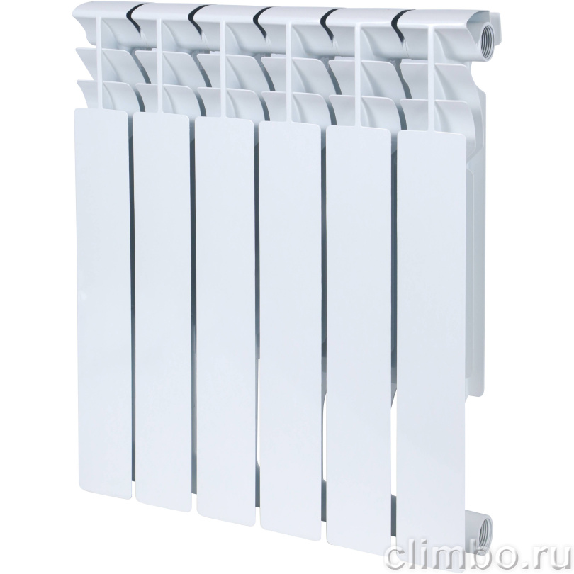 ROMMER Plus BM 500 6 секций радиатор биметаллический — фото товара