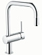 Смеситель для кухни GROHE Minta с выдвижным U-изливом, 32067000 — фото товара