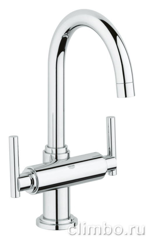 Смеситель для раковины GROHE Atrio Jota с донным клапаном, 21022000 — фото товара
