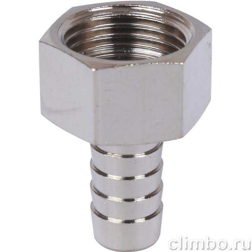 STOUT Штуцер ВР никелированный 1/2 x12 — фото товара