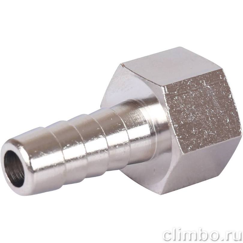 STOUT Штуцер ВР никелированный 3/8"x10 — фото товара
