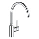Смеситель для кухни GROHE Concetto New с высоким изливом, хром (32661003) — фото товара