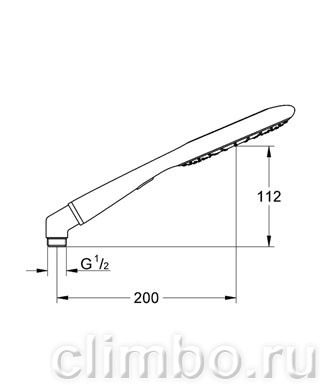 Ручной душ GROHE Rainshower Icon (2 режима), 27447000 — фото товара
