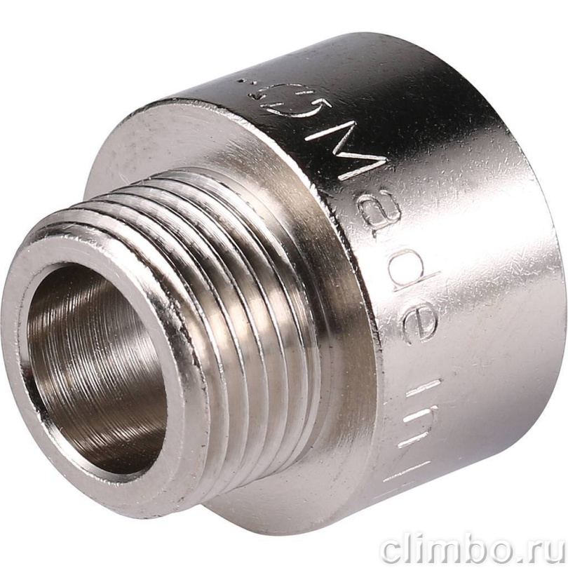 STOUT Переходник ВН никелированный 1/2X3/8 — фото товара