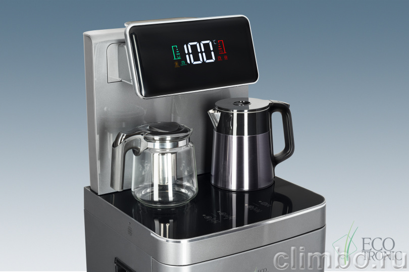 Кулер с чайным столиком Teabar Ecotronic TB45-LE graphite — фото товара