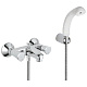 Смеситель для ванны GROHE Costa L с душевым гарнитуром, 25460001 — фото товара