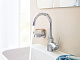 Смеситель для раковины GROHE Concetto с донным клапаном, высокий излив, 32629001 — фото товара