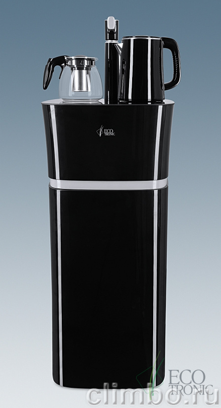 Кулер с чайным столиком Тиабар Ecotronic TB11-LE black — фото товара