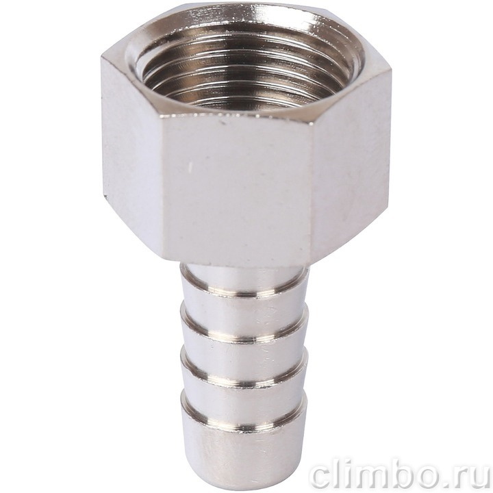 STOUT Штуцер ВР никелированный 1/2"x14 — фото товара