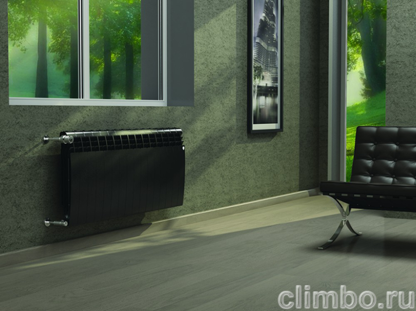 Радиатор Royal Thermo BiLiner 500 Noir Sable - 8 секц. — фото товара