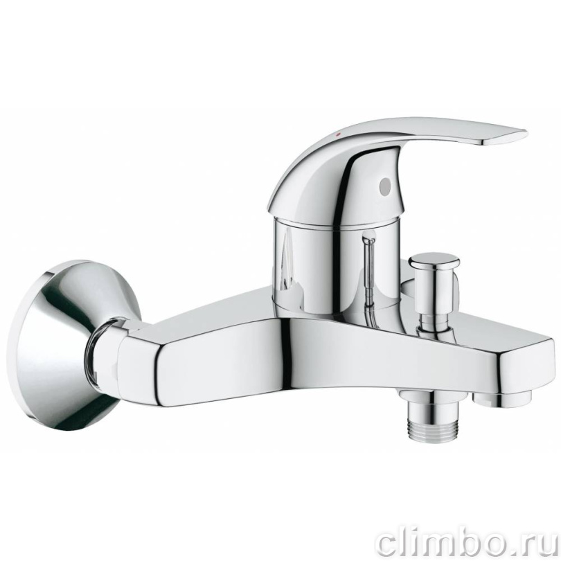 Смеситель для ванны GROHE BauCurve, хром (32806000) — фото товара