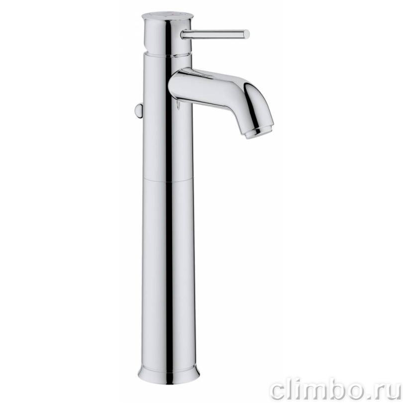 Смеситель для раковины GROHE BauClassic с донным клапаном, свободностоящий, хром (32868000) — фото товара